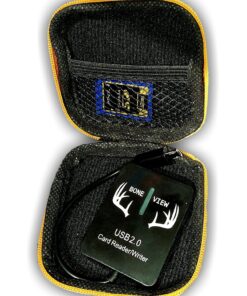 BoneView Protective Storage Case, Pocket Size Weather Resistant Shell and Zipper to Safely Store Your Deer Hunting and Scouting Accessories (Orange) 7 91jUhWCoBEL