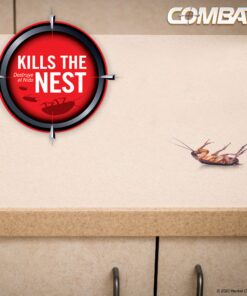 Combat Roach Killing Bait, Roach Bait Station For Large Roaches, Kills The Nest, Child-Resistant, 8 Count,Insects 28 91jVLSm8IZL