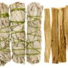 White Sage and Palo Santo Incense Set - Smudge Kit Refill for Altar Supplies, Meditation Tools, Home Fragrance, Smudging Ceremonies and Rituals Made by Alternative Imagination 41 91jYGnUoajL