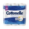 Cottonelle CleanCare Family Roll + Toilet Paper, Bath Tissue, 18 Toilet Paper Rolls 27 91jbTyMrQvL