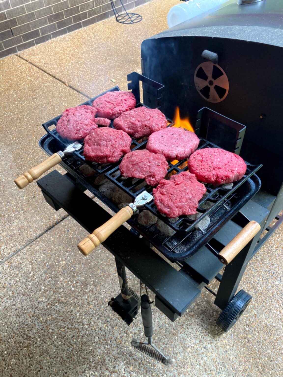 Marsh Allen 30052 Cast Iron Hibachi 10 By 18Inch Charcoal Grill Swiftsly