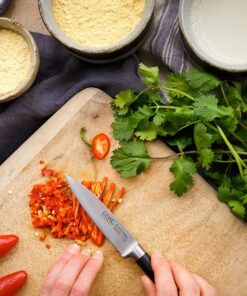 Ginsu Chikara 12 piece Bamboo block knife set, Black 18 91jfVDR5v6L