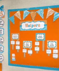 Teacher Created Resources Teal Polka Dots Scalloped Border Trim (5494) Teal, White 7 91jgMHhFA L