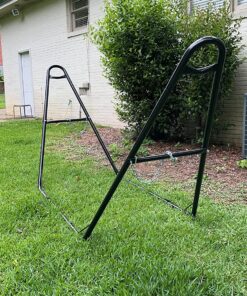 Sunnydaze Universal Heavy-Duty Steel Hammock Stand - 550-Pound Capacity - Fits Hammocks 9 to 14 Feet Long - Black 39 91jgSU5SmL