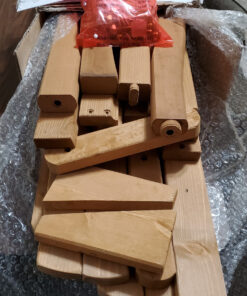 Best Choice Products Folding Adirondack Chair Outdoor Wooden Accent Furniture Fire Pit Lounge Chairs for Yard, Garden, Patio w/ 350lb Weight Capacity - Brown Natural 46 91jjk8FAs0L