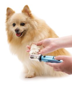 Oster Gentle Paws Less Stress Dog and Cat Nail Grinder, 2 Speed (078129-600-000) Blue 24 91jo6217PvL