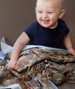 Alternative view of Carstens Realtree AP Camo Baby Blanket, 34" x 34"