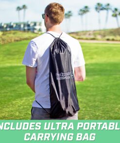 GoSports Ladder Toss Indoor & Outdoor Game Set with 6 Soft Rubber Bolo Balls and Travel Carrying Case - Choose Pro or Classic Classic Ladder Toss 22 91jx1lHZg1L 1