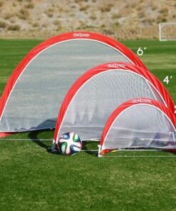 GoSports Portable Soccer Goals 6 ft Round Variable 18 91jx9F40DL