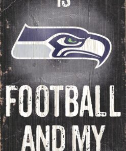 Fan Creations N0640 Seattle Seahawks Football and My Dog Sign