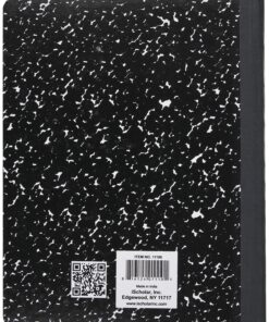 iScholar Composition Book, 100 Sheets, 5 x 5 Graph Ruled, 9.75 x 7.5-Inches, Black Marble Cover (11100) 100 Count (Pack of 1) 5 91k5xd6jMTL