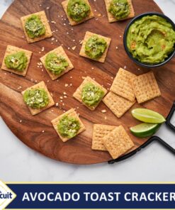 Triscuit Hint of Sea Salt Whole Grain Wheat Crackers, Vegan Crackers, 8.5 oz 34 91k9i19uxJL