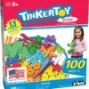 TINKERTOY ‒ 100 Piece Essentials Value Set ‒ Ages 3+ Preschool Education Toy 17 91kFAPJYJiL
