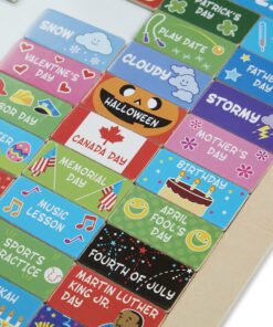 Melissa & Doug My First Daily Magnetic Activities Calendar For Kids, Weather And Seasons Calendar For Preschoolers and Ages 3+ (Pack of 1) 28 91kFKj2IrL