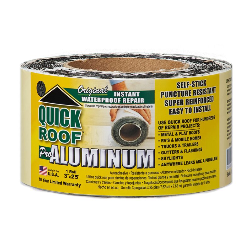 Curated visual reference: Quick Roof Repairs Reference: Cofair Qr325 Quick Roof Waterproof Repair 3 Inches X 25
