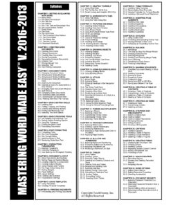 TEACHUCOMP Video Training Tutorial for Microsoft Office 2016 and 2013 DVD-ROM Course and PDF Manuals 17 91kac xDJZL