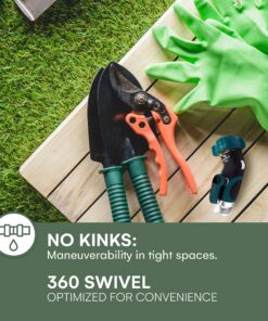 2WAYZ 45° Metal Hose Elbow, Hose Adapter, Hose Angle Connector, Water Hose Shut Off Valve, Heavy Duty 45° Valve 10 91kfDLZXR0L