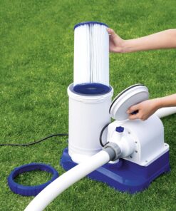 Alternative view of Bestway 58095E Type IV or Type B Replacement Cartridge for 2500 Gallon Per Hour Filter Pumps to Keep Pool Water Clean and Clear Type IV or B
