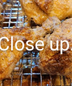 Ultra Cuisine Heavy Duty Cooling Rack for Cooking and Baking - 100% Stainless Steel Baking Rack & Wire Cooling Rack - Cookie Cooling Racks for Baking - Food Safe - Fits Half Sheet Pans - 11.5" x 16.5" 11.5" x 16.5" 1-Pack (Most Popular) 52 91kkEvomBDL