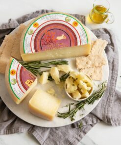Italian Pecorino Toscano Stagionato DOP - Whole Cheese Wheel (4 pound) 12 91koAB4beyL