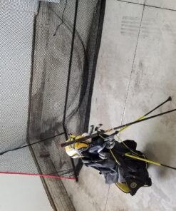 Rukket Haack Golf Net | Practice Driving Indoor and Outdoor | Golfing at Home Swing Training Aids | by SEC Coach Chris Haack | Choose from 10x7 Hitting Net, 7x7 Hitting Net, or Protection Side Nets 10x7ft Golf Net & Turf Mat 35 91kq6SgZETL