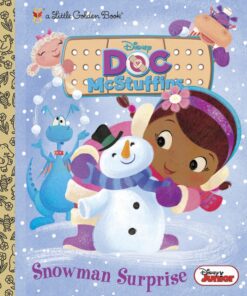 Snowman Surprise (Disney Junior: Doc McStuffins) (Little Golden Book) Hardcover, Picture Book