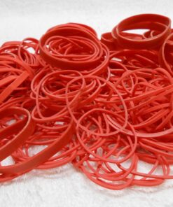 Alliance Rubber 96315 Advantage Rubber Bands Size #31, 1 lb Box Contains Approx. 850 Bands (2 1/2" x 1/8", Red) 1 Pound 2 1/2 x 1/8 inches 4 91ksN VJlrL