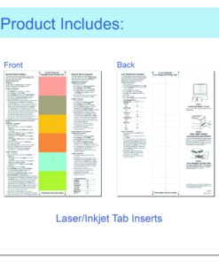 C-Line Expanding File with Zipper Closure, 13-Pocket, Tabbed Dividers, Blue (48105), letter 9 91ktG1SlEJL