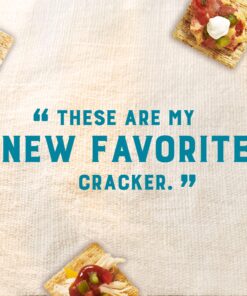 Triscuit Hint of Sea Salt Whole Grain Wheat Crackers, Vegan Crackers, 8.5 oz 35 91kvlTX0zVL