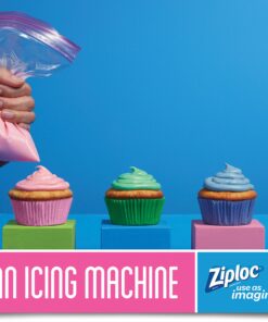 Ziploc Storage Bags with New Grip 'n Seal Technology, For Food, Sandwich, Organization and More, Smart Zipper Plus Seal, Quart, 3 pack, 150 count 15 91l1fCzPnzL