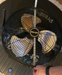 Patton PUF1810C-BM 18-Inch High Velocity Fan,Black 33 91l2To7JdOL