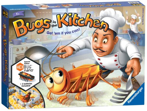 Bugs in the Kitchen - Children's Board Game, Standard, 6 - 15 years Bugs in the Kitchen