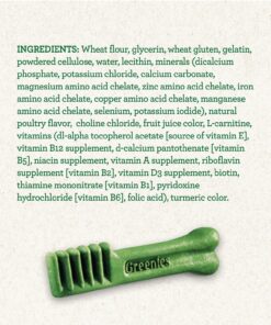 GREENIES Weight Management Regular Natural Dog Dental Care Chews Weight Control Dog Treats, 27 oz. Pack (27 Treats) Original 1.68 Pound (Pack of 1) 18 91l6gUcpi9L