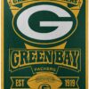 Northwest NFL Unisex-Adult Fleece Throw Blanket Green Bay Packers 50" x 60" Marque 17 91l9Z5fzClL