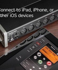 Tascam US-16x08 Rackmount USB Audio/MIDI Interface for Recording, Drum Recording, 8 XLR/8 1/4" Inputs, 8 Outputs, Control Software,Black 29 91lABYn9jJL