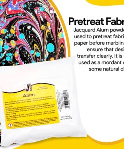 Jacquard Alum - Pretreat Fabrics and Paper Before Marbling - Use as Mordant 28 91lC32wSfQL