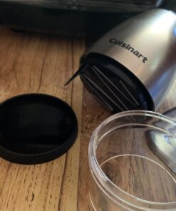 Cuisinart Chopper, Stainless Steel/Black, CTG-00-SCHP, 8.2" x 3.9" x 3.9" 23 91lEvlskA1L