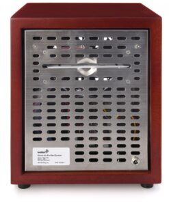 Ivation Ozone Generator Air Purifier, Ionizer & Deodorizer -Purifies Up to 3,500 Sq/Ft -Great for Dust, Pollen, Pets, Smoke & More Cherry 19 91lJ07ayfKL