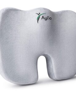 Seat Cushion for Desk Chair - Back Pain, Tailbone Relief, Coccyx, Butt, Hip Support - Ergonomic Office Chair Sciatica Car Pillow 36 91lKmFAqybL