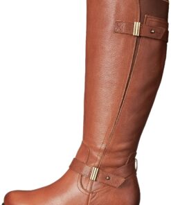Naturalizer Women's Joan Wide Calf Riding Boot 10 WW US Banana Bread Wc 15 91lLe2ijRuL