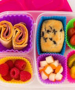 Pantry Elements Rectangular Silicone Cupcake Liners for Baking 12-Pack Reusable Non-Stick BPA Free Muffin Liners Baking Cups Molds for Baking, Bento Box Accessories, Moldes de Silicona Para Reposteria Rectangular 12-Pack Vibrant Rainbow Collection 24 91lLwIj9k7L 1