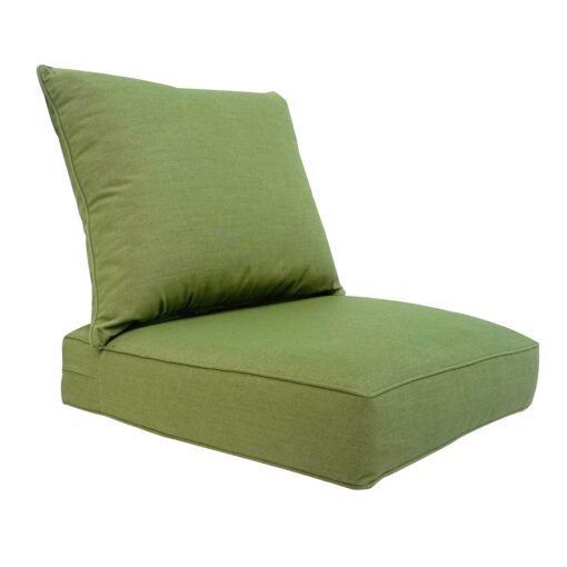 BOSSIMA Outdoor Patio Cushions Deep Seat Chair Cushions Sunbrella Furniture Cushions Grass Green