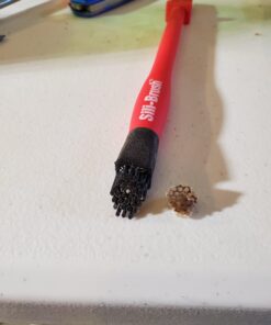 Sili-Brush - Silicone Glue Brush with Applicator (1" and 1/2" Brushes) Glue Dries and Peels Off. Ideal for Wodworking, Arts, Crafts, Around The Home and Hobbyists. Tips Made from Silicone Rubber. … 16 91lUT1LmKrL