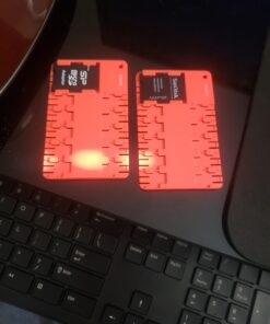 Bandc 2pcs Red Micro Sd/sdhc/sdxc Card Storage Holder Case (Memory Card Not Included) 25 91lUlySOnSL