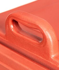 Carlisle FoodService Products Cateraide Insulated Front Loading Food Pan Carrier with Handles for Catering, Events, And Restaurants, Plastic, 5 Full Pans, Brick 17 91lVOFt4DHS