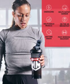 Muscle Milk Genuine Protein Powder, Chocolate, 2.47 Pound, 16 Servings, 32g Protein, 3g Sugar, Calcium, Vitamins A, C & D, NSF Certified for Sport, Energizing Snack, Packaging May Vary 16 91lbMmPluRL