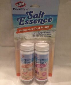 CLOROX Pool&Spa 81000CLX Saltwater Test Strips 1 pack(2-Units)