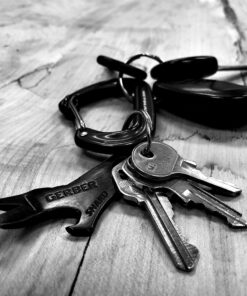 Gerber Gear Shard Keychain - Multi-Tool Keychain with Bottle Opener, Screwdriver, and Wire Stripper - EDC Gear Stocking Stuffers - Black Shard- Slate 21 91lkkJpGDEL
