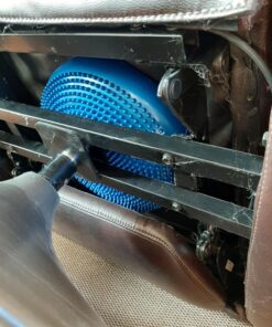 AppleRound Air Stability Wobble Cushion with Hand Pump, 13.5in/34cm Diameter, Balance Disc for Adult, Sensory Wiggle Seat for Kid Blue 39 91lspjkLkEL