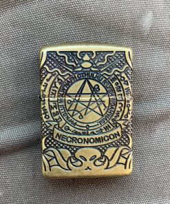 Zippo Armor Deep Carve Lighters Armor Antique Brass Book of the Dead 19 91luchSCvOL